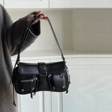 Load image into Gallery viewer, Vintage Gothic Black Hand Bag
