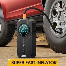 Load image into Gallery viewer, Multi-function Tire Inflator Portable Battery Starter
