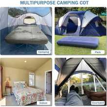Load image into Gallery viewer, 2 Person Camping Bed with Inflatable Air Mattress
