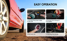 Load image into Gallery viewer, Multi-function Tire Inflator Portable Battery Starter
