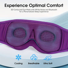 Load image into Gallery viewer, White Noise Sleep Mask
