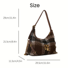 Load image into Gallery viewer, Fall And Winter Plush Shoulder Bag
