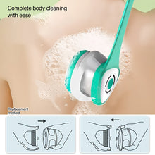 Load image into Gallery viewer, 6-in-1 Rechargeable Electric Shower Brush
