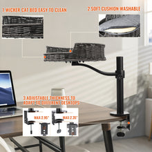 Load image into Gallery viewer, Adjustable Cat Desk Bed
