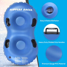 Load image into Gallery viewer, 2 Person Inflatable Snow Tube

