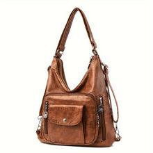 Load image into Gallery viewer, Retro PU Leather Shoulder Bag
