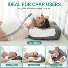 Load image into Gallery viewer, Ergonomic CPAP Pillow
