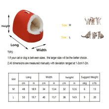 Load image into Gallery viewer, Cat Bed with Plush Interior
