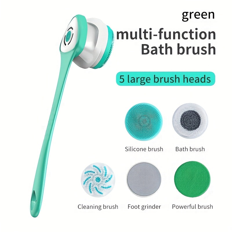 6-in-1 Rechargeable Electric Shower Brush