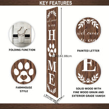 Load image into Gallery viewer, Wooden Porch Sign

