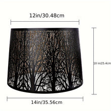 Load image into Gallery viewer, Mysterious Black Forest Style Lampshade
