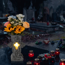 Load image into Gallery viewer, Solar Grave Vase with LED

