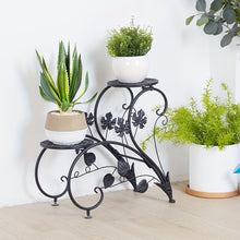 Load image into Gallery viewer, Elegant 4-Tier Metal Plant Stand
