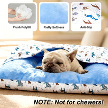 Load image into Gallery viewer, Semi-Enclosed Pet Bed
