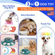 Load image into Gallery viewer, Interactive Dog Puzzle Treat Dispenser &amp; Slow Feeder
