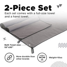 Load image into Gallery viewer, 2 pack Quick Dry Travel Towel
