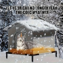 Load image into Gallery viewer, All-Season Outdoor Cat Shelter
