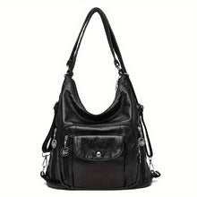 Load image into Gallery viewer, Retro PU Leather Shoulder Bag
