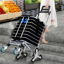 Load image into Gallery viewer, Foldable 8-Wheel Shopping Cart
