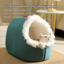Load image into Gallery viewer, Cat Bed with Plush Interior
