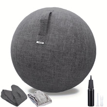 Load image into Gallery viewer, Exercise Ball Chair with Fabric Cover
