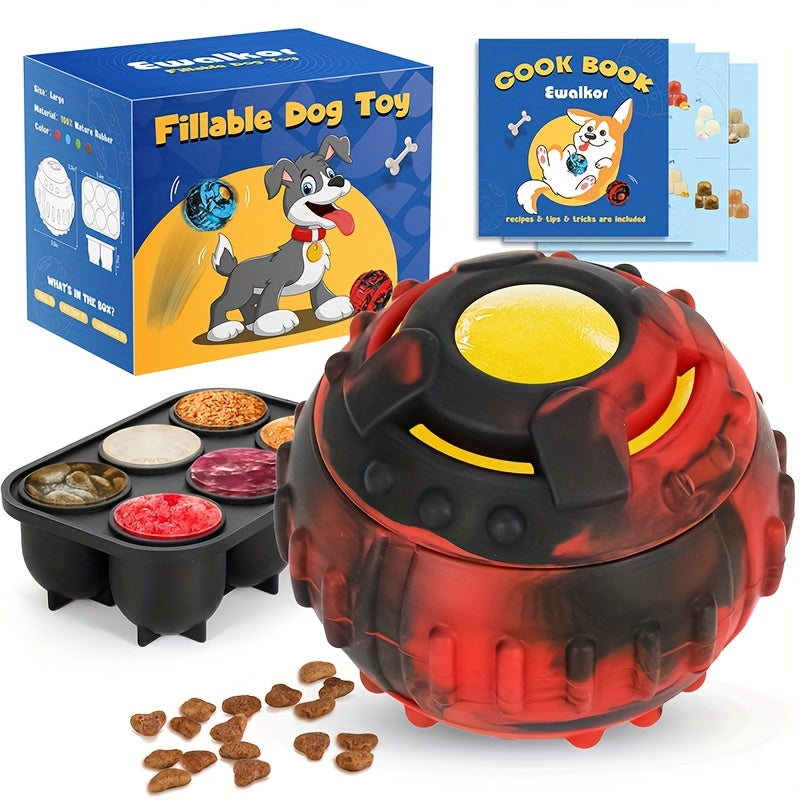 Interactive Freezable Dog Treat Ball