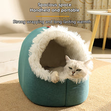 Load image into Gallery viewer, Cat Bed with Plush Interior
