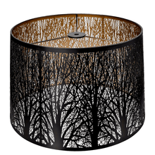 Load image into Gallery viewer, Mysterious Black Forest Style Lampshade
