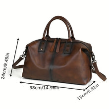 Load image into Gallery viewer, Large Capacity Genuine Leather Dumpling Bag
