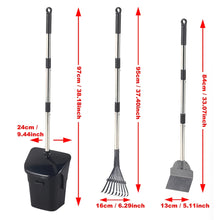 Load image into Gallery viewer, Heavy Duty Dog Pooper Scooper
